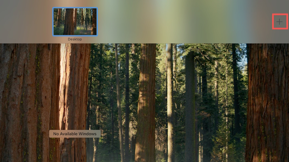 How to add a new virtual desktop on macOS