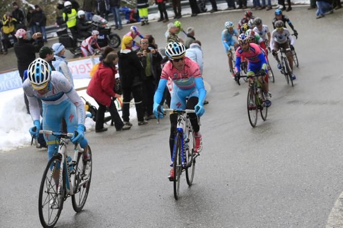Astana set Nibali up for an attack