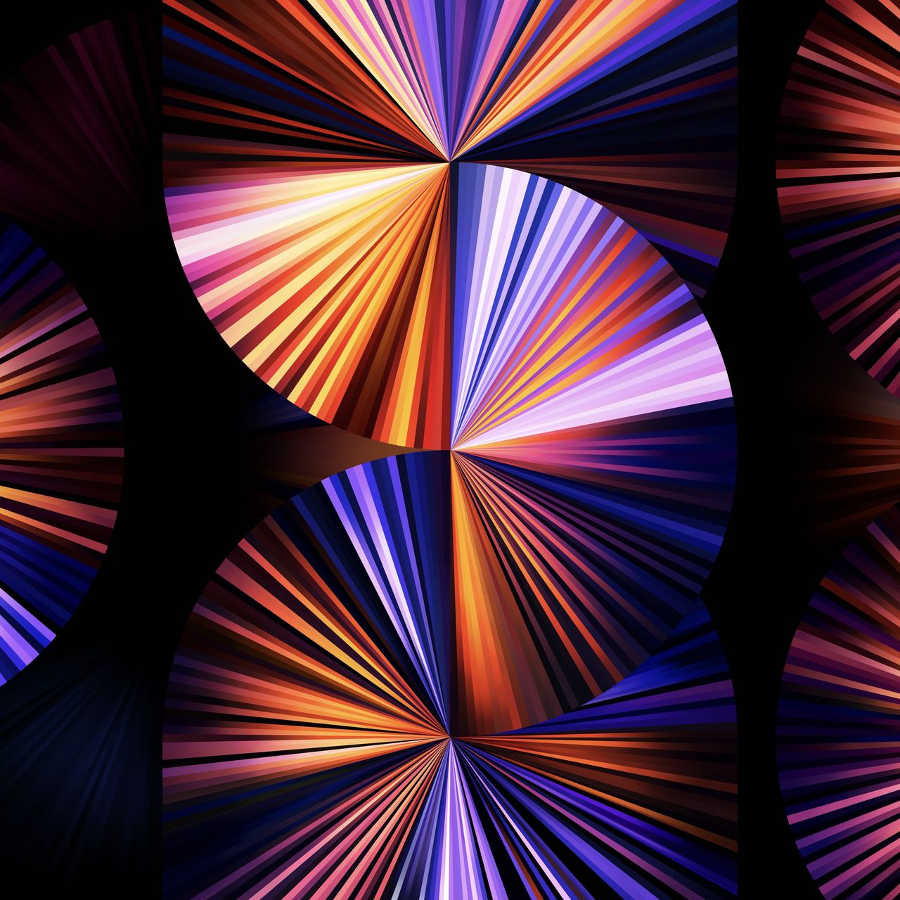iPad Pro 2021 Light Purple Wallpaper