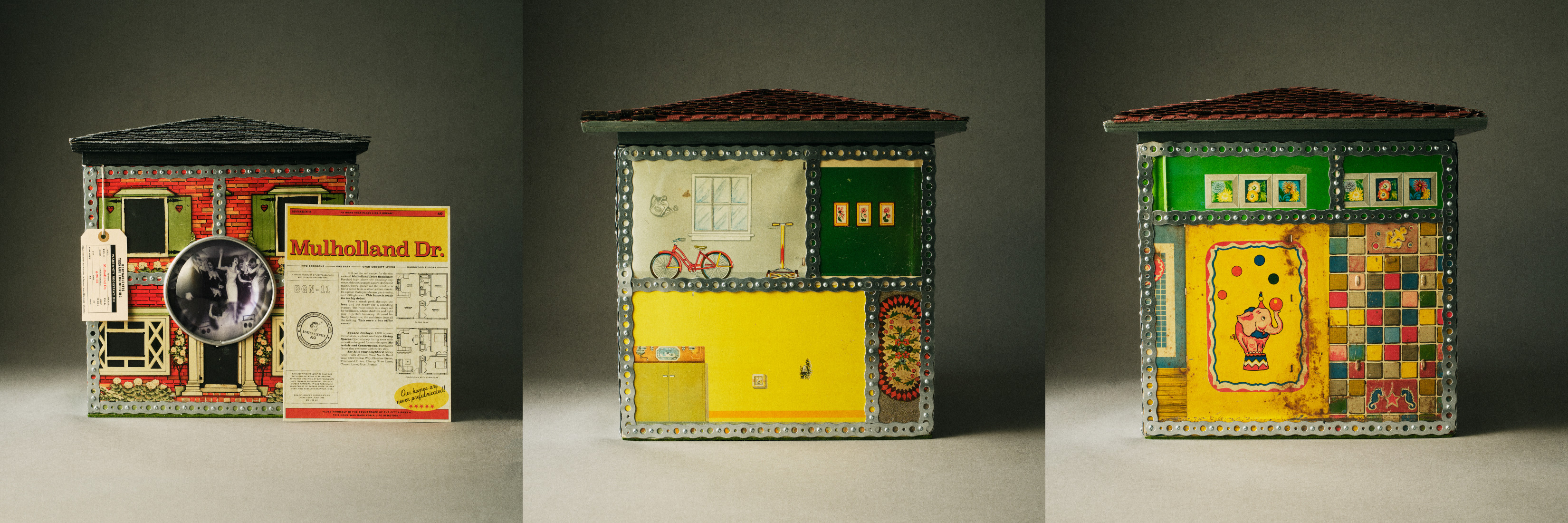 Mulholland Drive dollhouse by Bentgablenits x Teenage Engineering