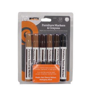 12 pack of wood coloured paint pens
