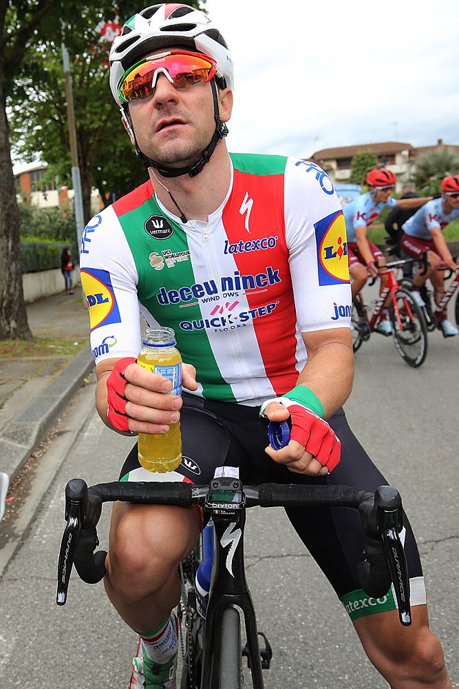 Elia Viviani (Deceuninck-QuickStep) at the Giro d'Italia