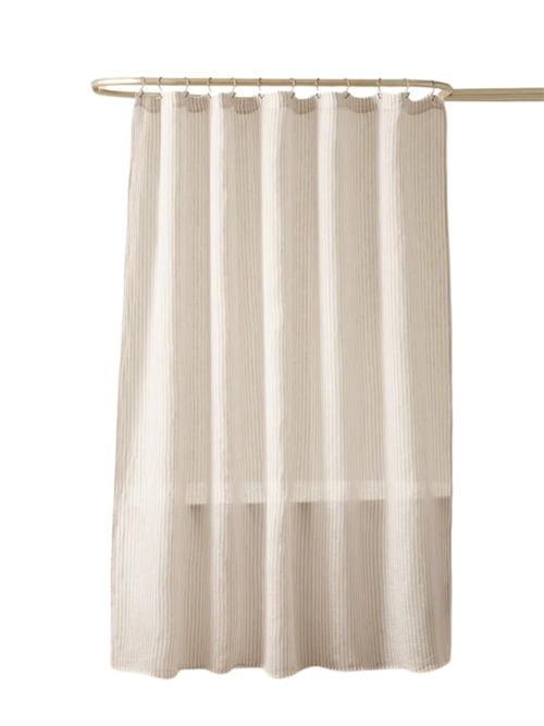 Linen Shower Curtain