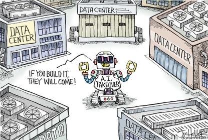 Political cartoon