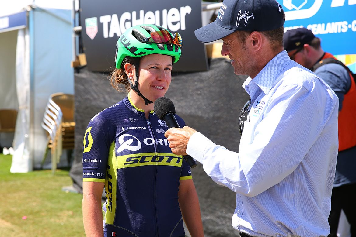 Defending champion Amanda Spratt (Orica-Scott)