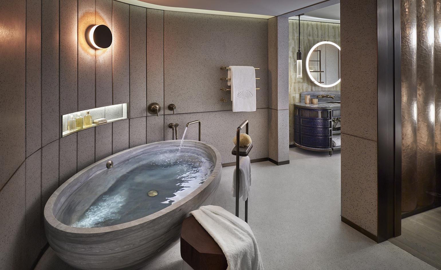 Bathroom with bathtub