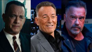 Arnold Schwarzenegger, Tom Hanks and Bruce Springsteen on Fallon.