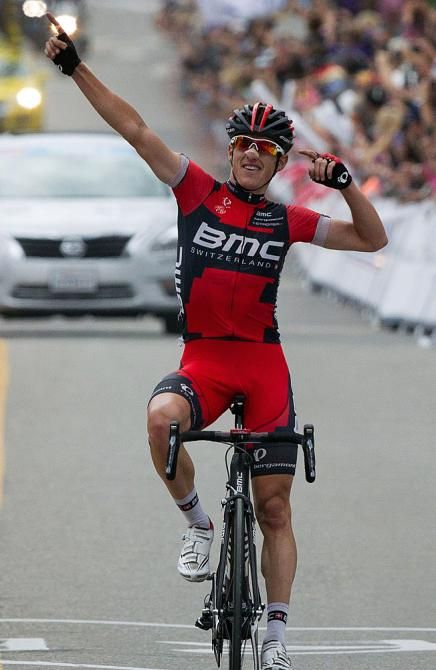 Mathias Frank (BMC) escaped from a three-man move to win stage 2 in Breckenridge