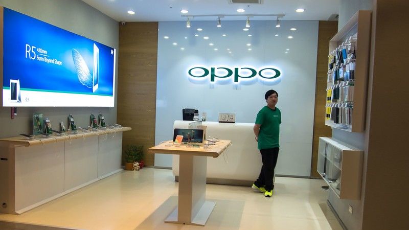Oppo storefront