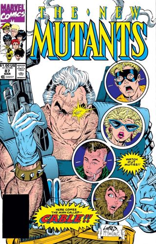 cover of New Mutants #87