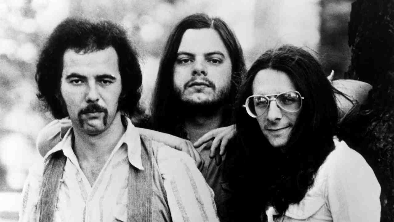Budgie posing for a photograph in the 1970s