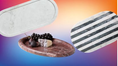 marble serving boards