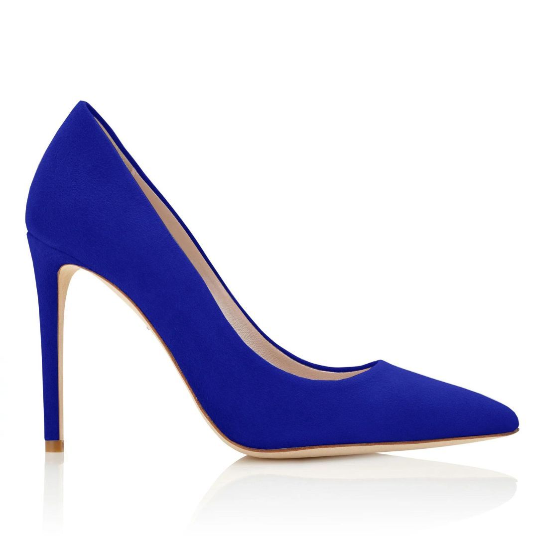 Emmy Rebecca Heels in Cobalt