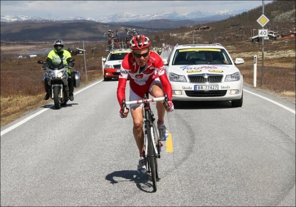 Jan Frederik Grue (Sparebanken Vest - Ridley) on a solo move.