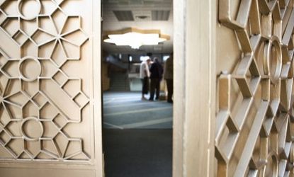 The Al-iman mosque in Astoria, Queens: Undercover NYPD officers called "mosque crawlers" are reportedly spying muslim communities regardless of suspected crime.
