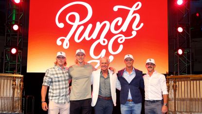 Punch GC pictured with Greg Norman