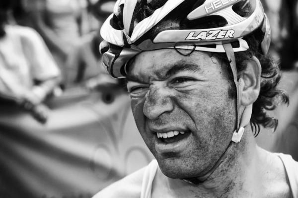 Michael Friedman (Kelly Benefits) looking happy to be done with the day.