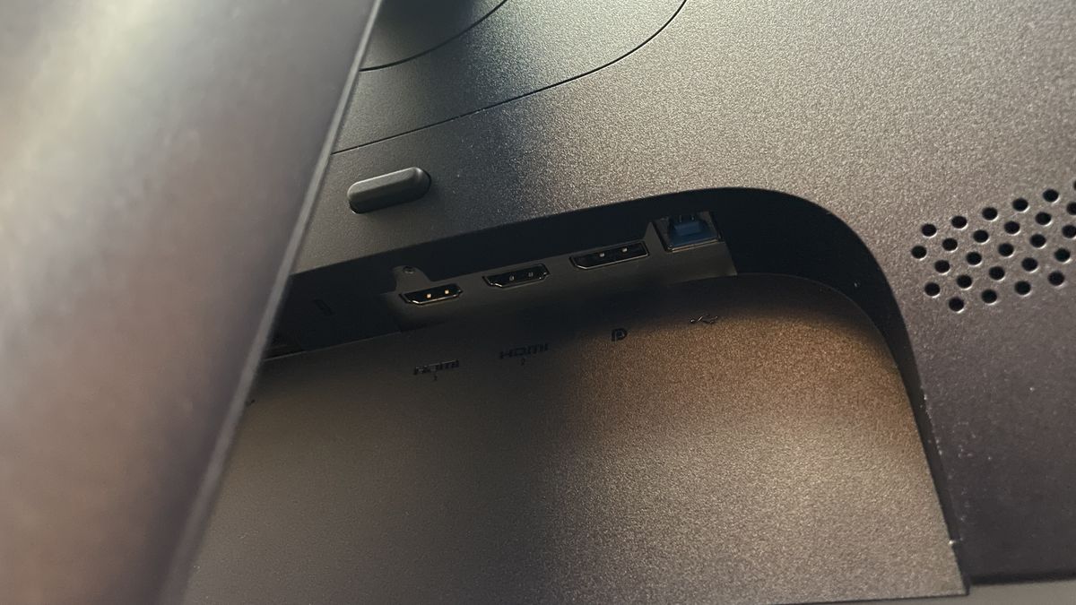 An Alienware AW2525HM 320 Hz 1080p gaming monitor.