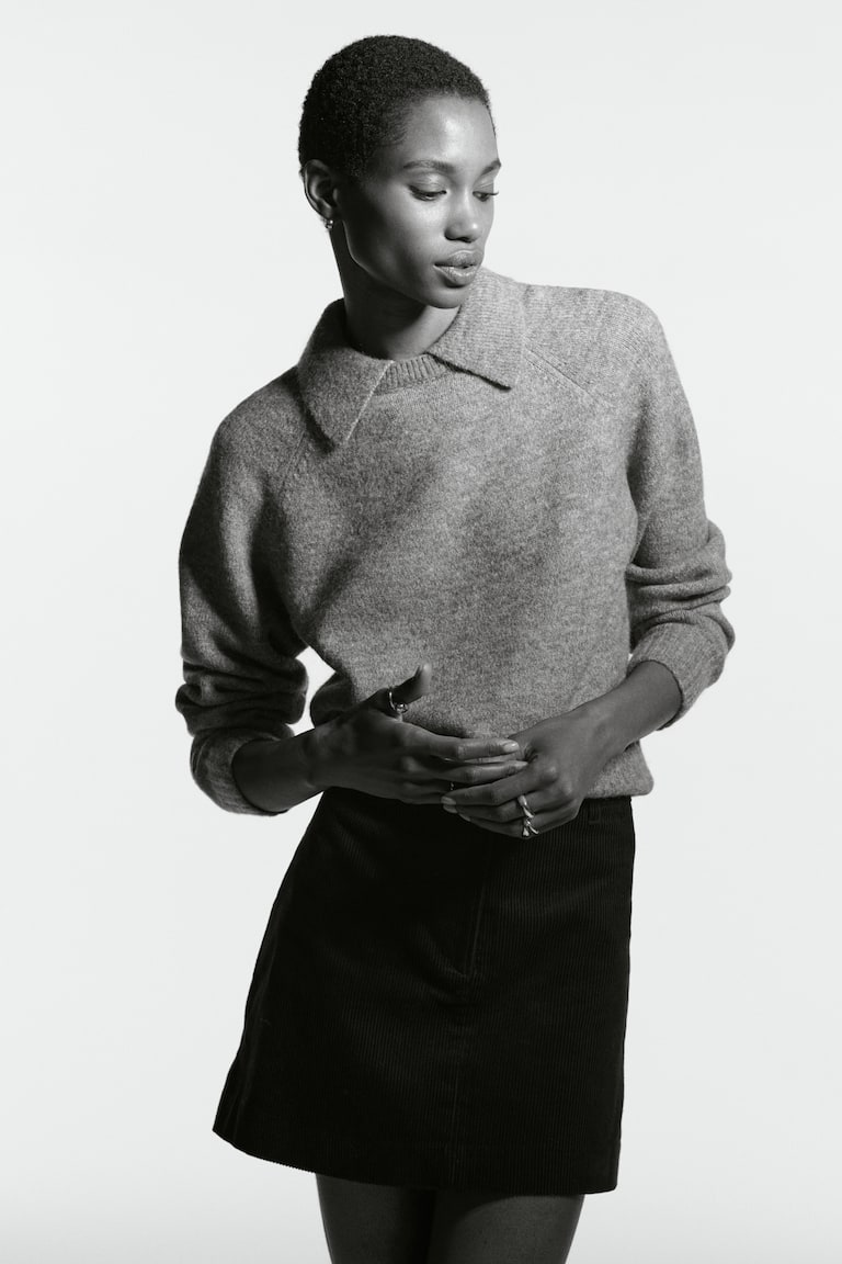 Sweater With Collar