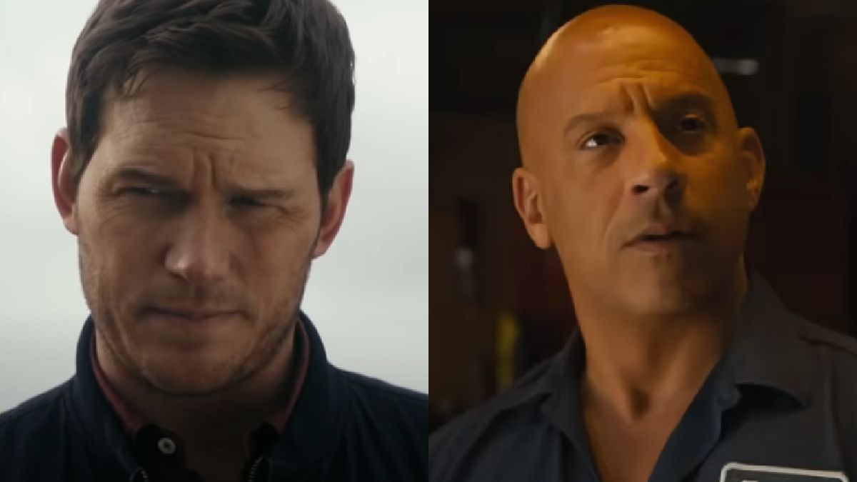 Chris Pratt in The Tomorrow War and Vin Diesel in Fast X. 