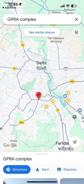Google Maps' new color palette introduces a washed out scheme.