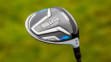 a TaylorMade Sim Max-D 7 wood