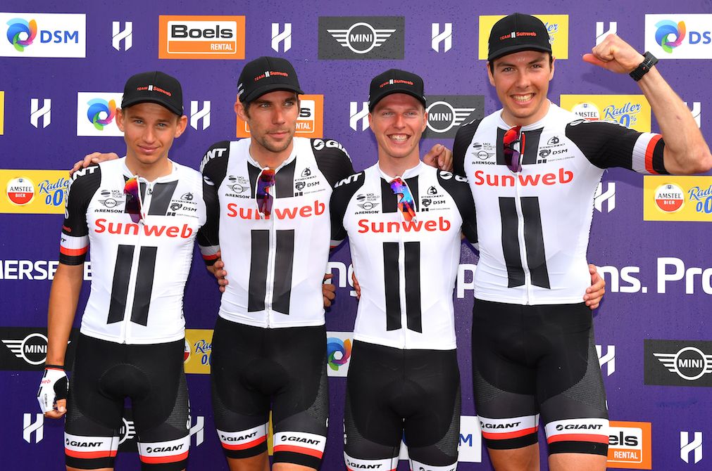 Sunweb sits in pole position after two days at the Hammer Series