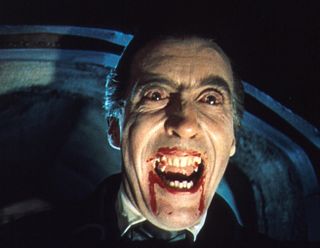 Christopher Lee's vampire goes hunting