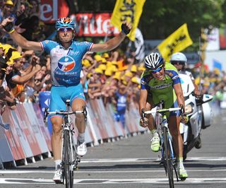 Pierrick Fedrigo wins, Tour de France 2009, stage 9