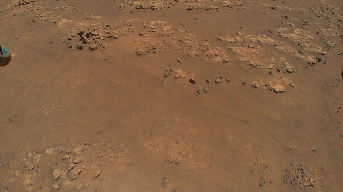NASA&rsquo;s Ingenuity Mars Helicopter spotted this location, nicknamed &ldquo;Raised Ridges,&rdquo; during its ninth flight, on July 5. Scientists hope to visit &ldquo;Raised Ridges&rdquo; with the Perseverance rover in the future.