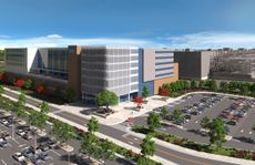 A mockup of Intel's Ohio semiconductor factories