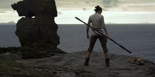 Rey in Star Wars: The Last Jedi