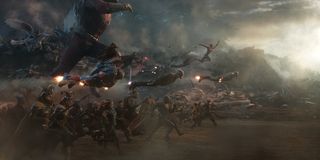 epic Avengers charge in Avengers Endgame