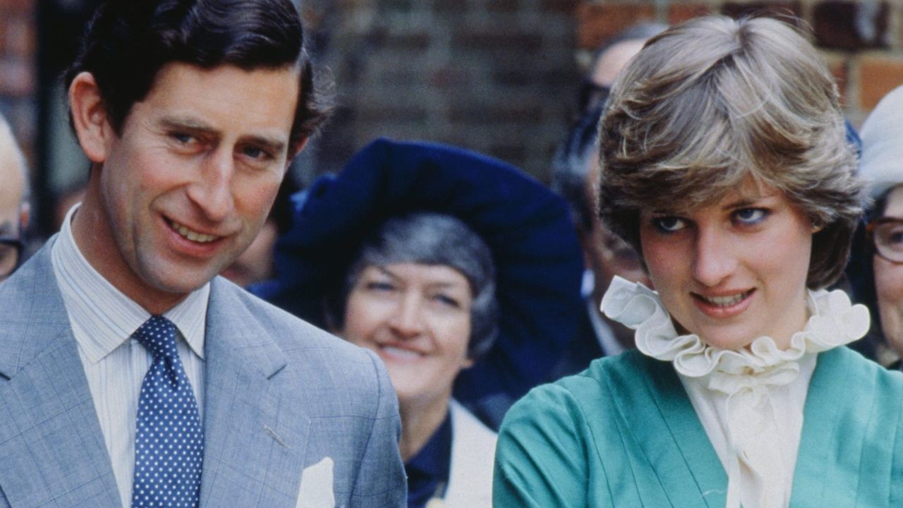 Prince Charles and Lady Diana Spencer opening the Mountbatten Exhibition at Broadlands, the home of Lord Louis Mountbatten, who was murdered in Ireland.