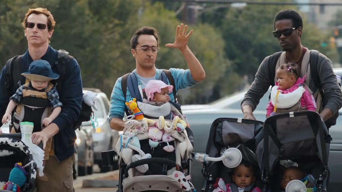 Chris Rock and co in What To Expect When You&#039;re Expecting.