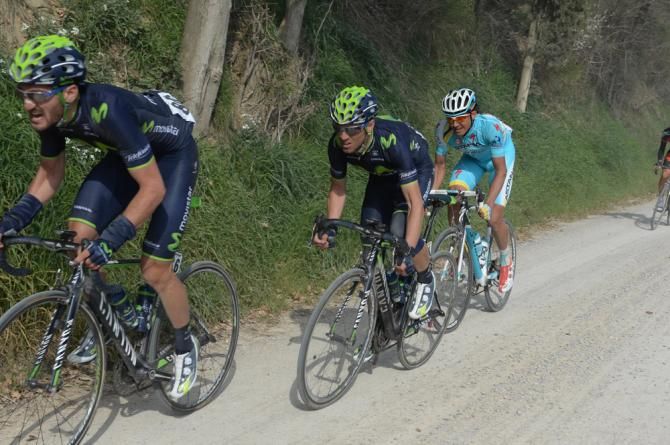 Alejandro Valverde (Movistar) would finish the day on the podium