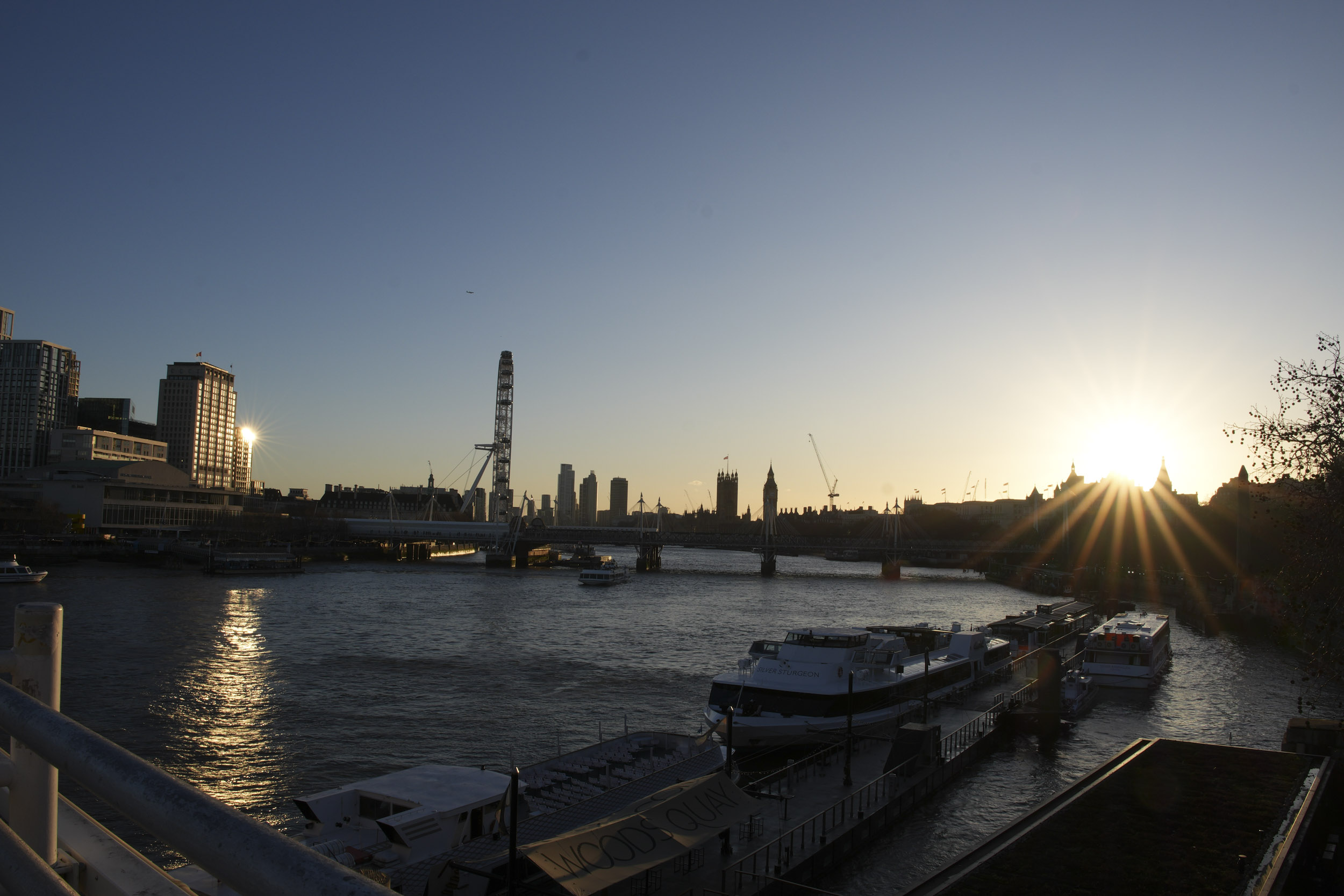 A test shot taken with the Sigma 17-40mm f1.8 DC Art lens to show its handling of buildings and backlighting in London