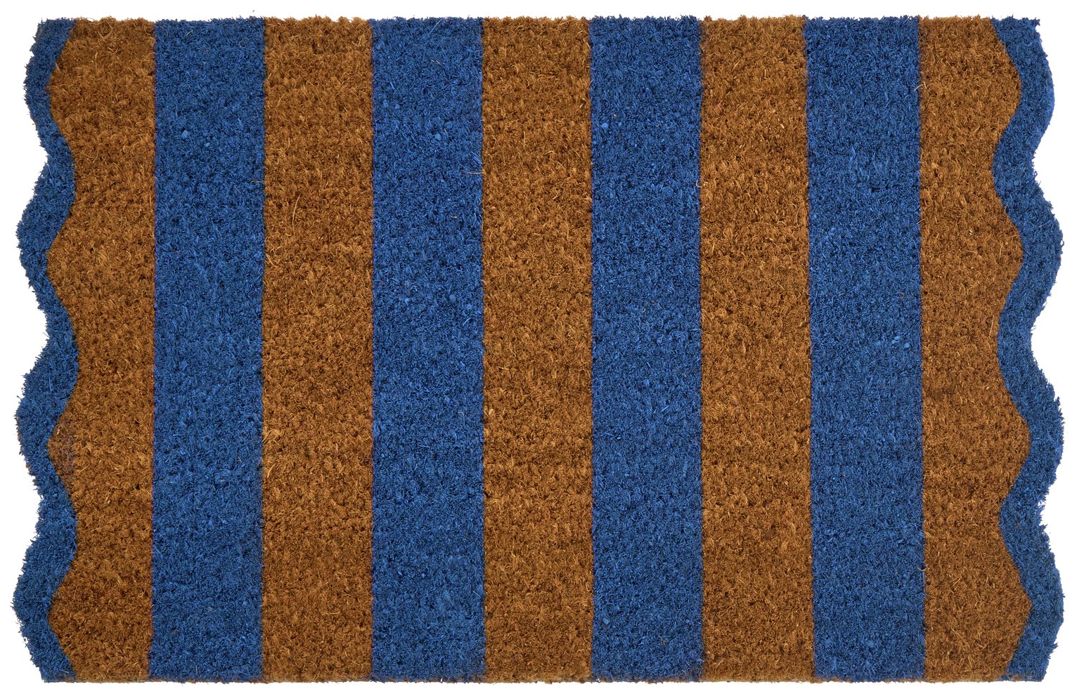 Argos Home Wavy Striped Coir Doormat- 40x60cm