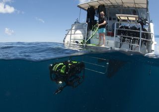 ROV at Great Barrier Reef