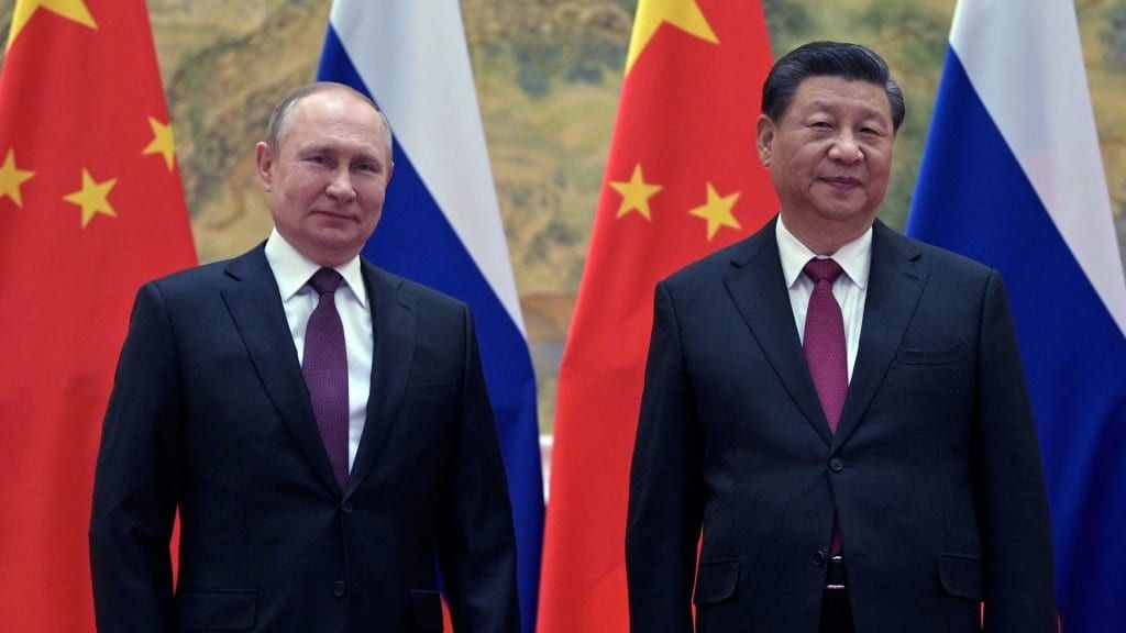 Russian President Vladimir Putin and Chinese President Xi Jinping.