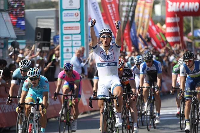 Marcel Kittell (Argos-Shimano) wins in Istanbul