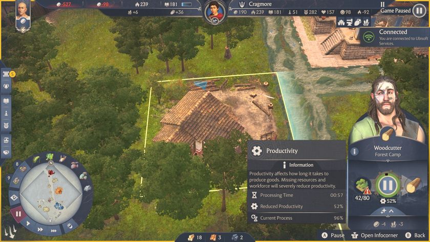 Woodcutter building in Anno 117 Pax Romana