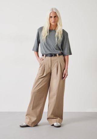 Ali Wide Chino Trousers