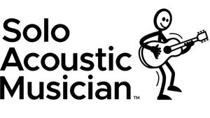 Solo Acoustic Musician logo