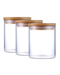 Justyou 500ML Glass Kitchen Storage Jars | $27.46/£19.90