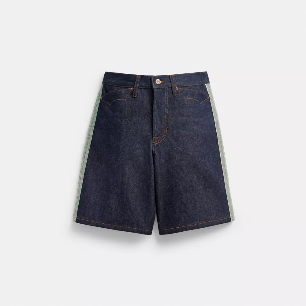 Coach | Brain Dead Denim Skater Shorts in Recycled Cotton