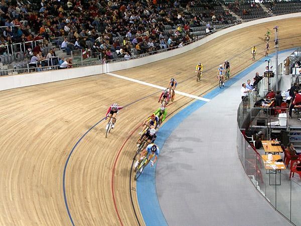 The track got its first tryout