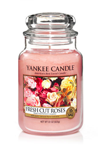 Fresh Cut Roses Large Jar Candle from Yankee Candle