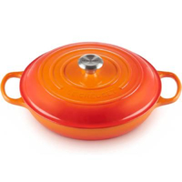 Le Creuset Signature Enamelled Cast Iron Shallow Casserole Dish: was £305, now £213.75 at Amazon