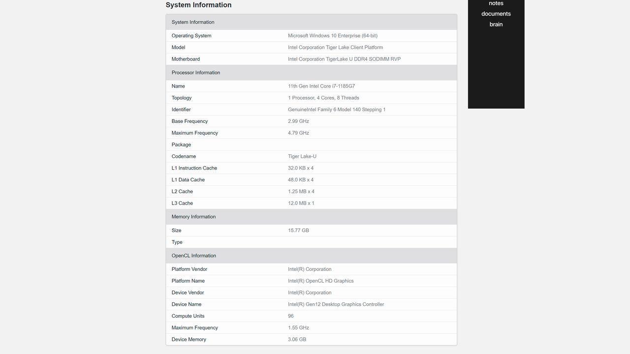 Intel Core i7-1185G7